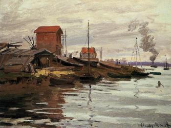尅勞德 莫奈 The Seine at Le Petit-Gennevilliers 尅勞德 莫奈 The Seine at Le Petit-Gennevilliers